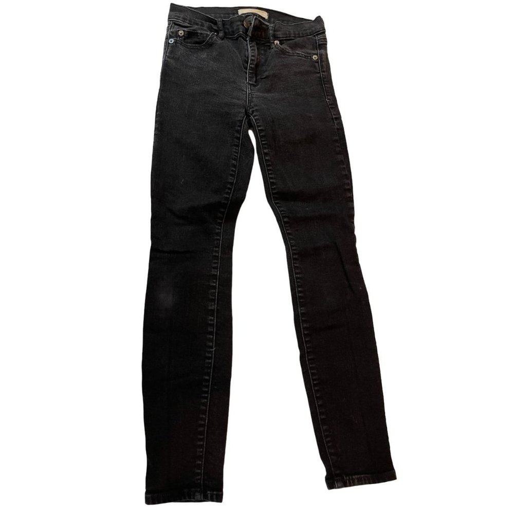 Gap Womens Vintage 1996 Jeans True Skinny Mid Rise Five Pockets Black Size 25S